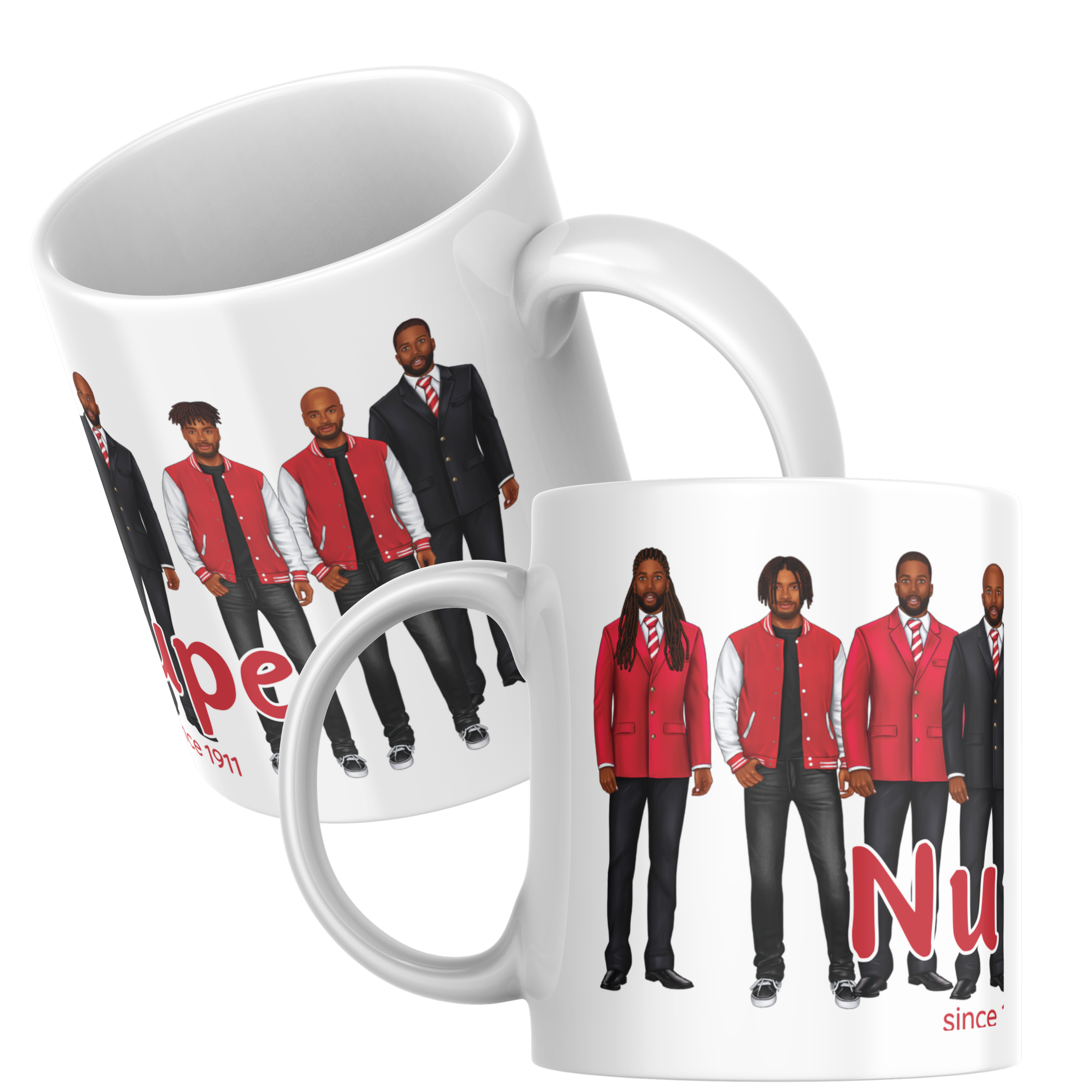 Divine Brotherhood Ceramic Mug in Red/White (11oz/15oz)