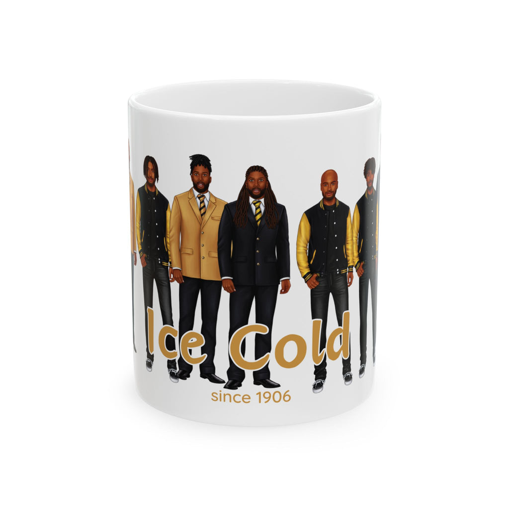 Divine Brotherhood Ceramic Mug in Black/Gold (11oz/15oz)