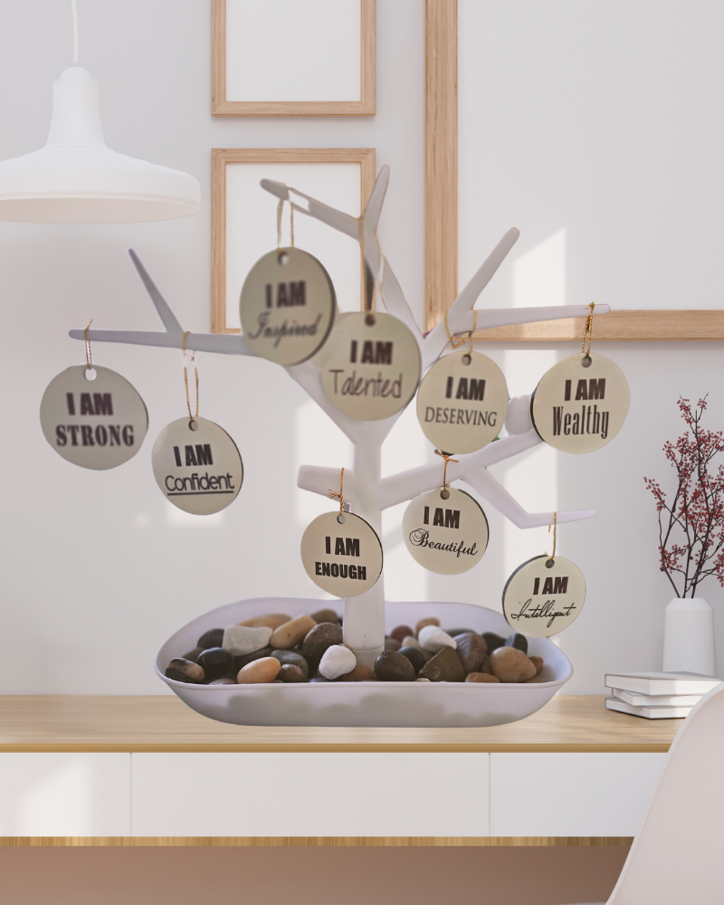 I AM Positive Affirmation Tree