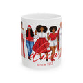 Divine Sisterhood Ceramic Mug in Red/White (11oz/15oz)