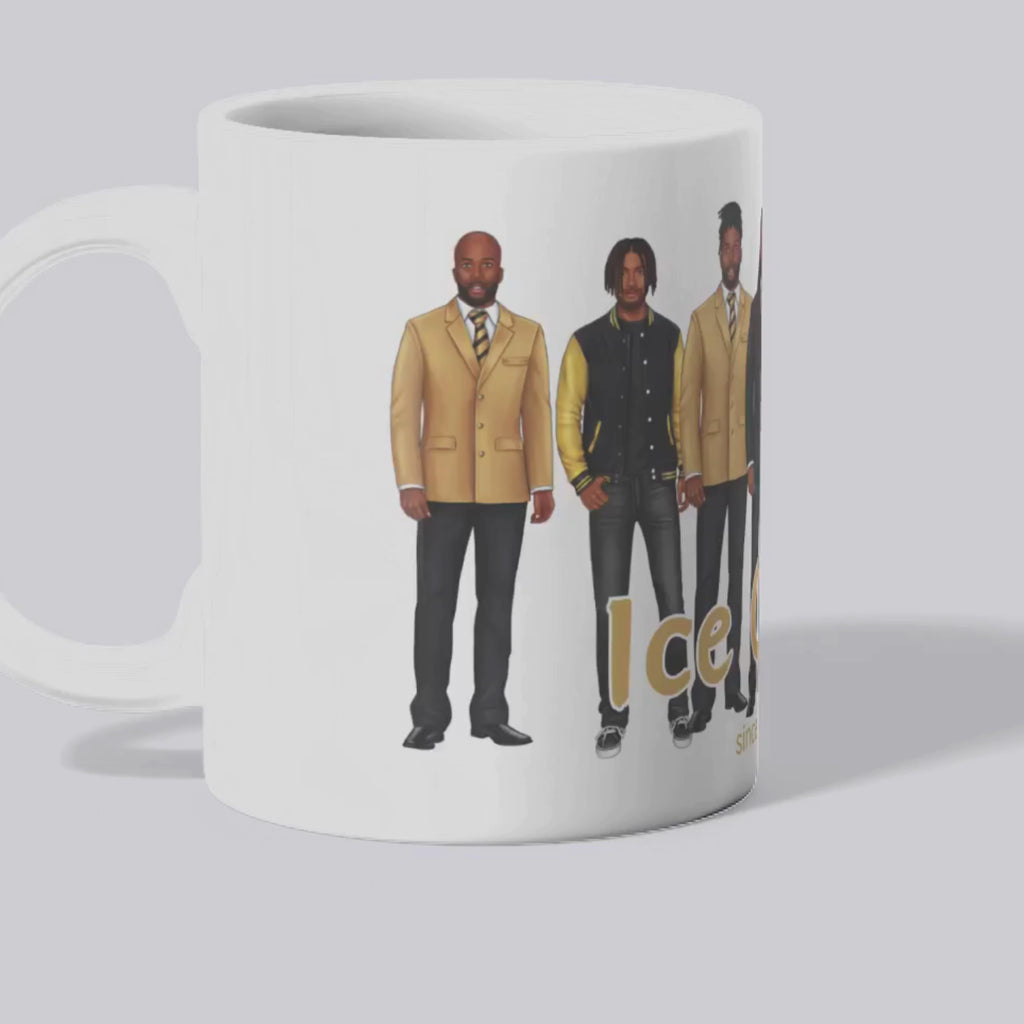 Divine Brotherhood Ceramic Mug in Black/Gold (11oz/15oz)